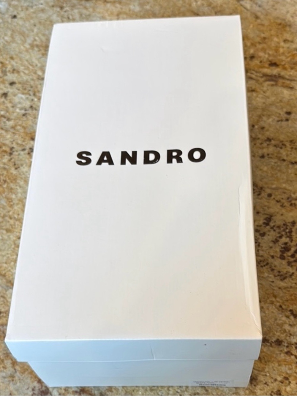 Sandro Metallic Silver Flame Sneakers Size 39- New Never Worn - Picture 4 of 6